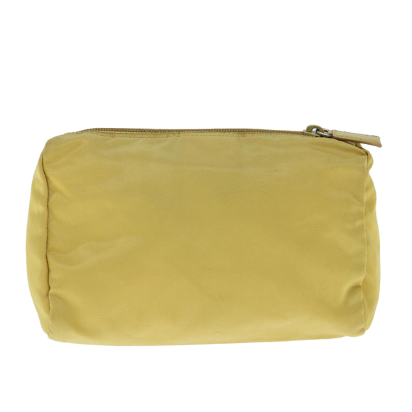 PRADA Pouch Nylon Yellow Auth 63628 - Picture 3 of 16